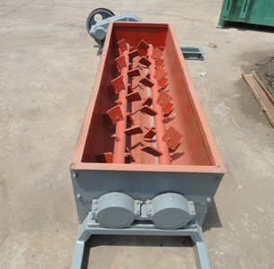 Double shaft coal mixer