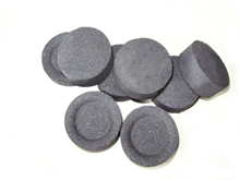 circular shisha charcoal