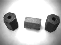 final briquettes for honeycomb briquette machine