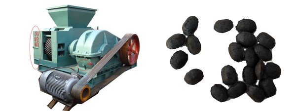 Lignite coal briquette machine