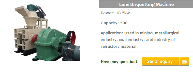 Lime Briquette Machine