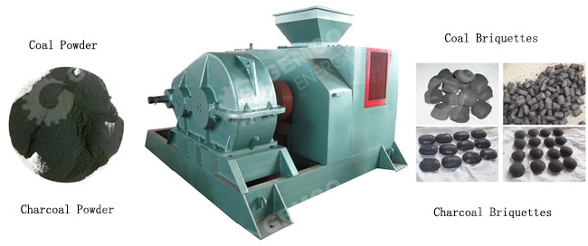 Anthracite Coal Briquetting Machine Making Coal Briquettes