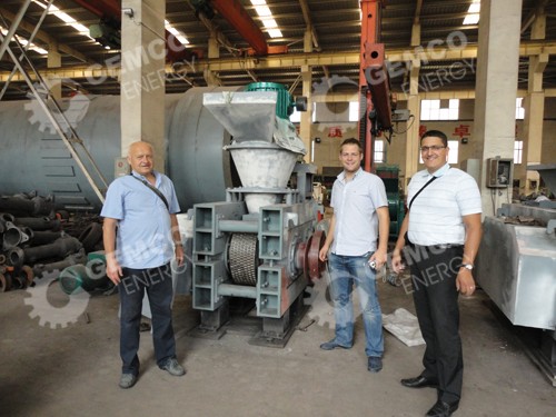 briquette making machine workshop