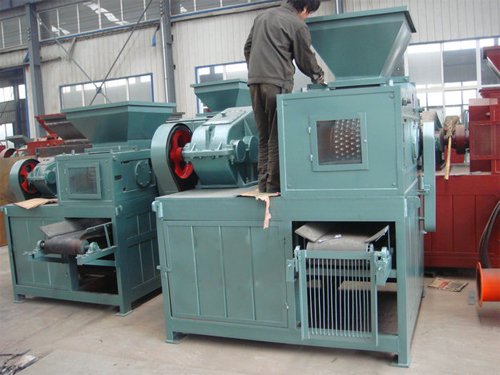 briquetteting press machine test site