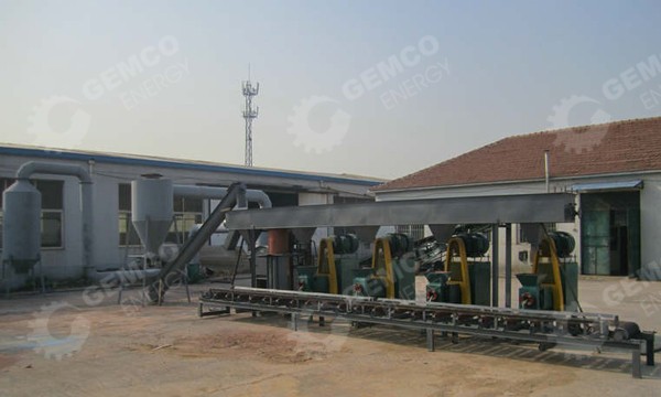 charcoal briquette plant south korea