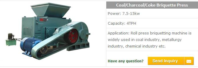 lignite coal briquette press