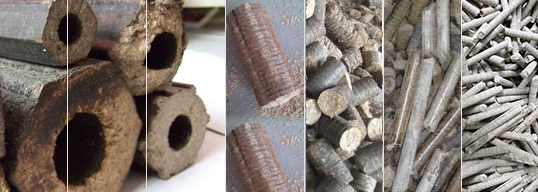 make biomass briquettes
