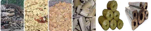 material for biomass briquetting machine 